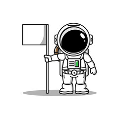 astronaut in space