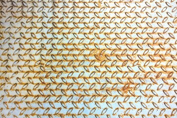 The surface of rusty steel floor texture