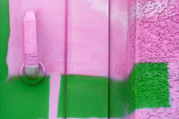 Pink und Grün © Steven
