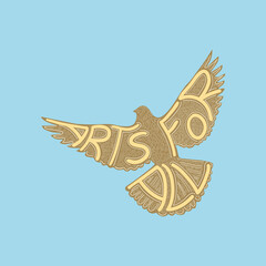 Arts for all. Dove of peace