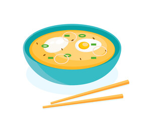 Asian food traditional Chinese soup