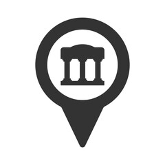 Bank location icon