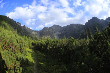 Kołowy Staw in Slovakian Tatra Mountains