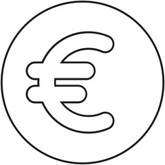 Euro valor. Moneda