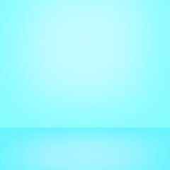 Fototapeta premium Abstract blue background for display your products color smooth background , illustation 