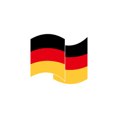 Germany flag icon set vector sign symbol