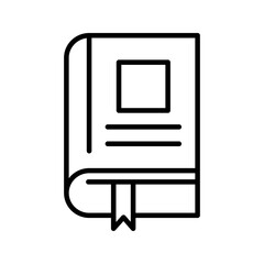 book icon flat trendy popular simple