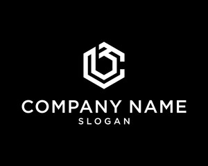 business logo design INITIAL BC MODERN LOGO
