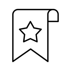 bookmark icon flat trendy popular simple