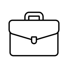 briefcase icon flat trendy popular simple