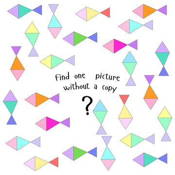 Educational game find picture without copy PNG illustration with transparent background
