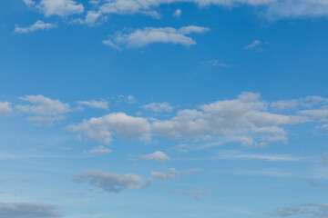 Cloud on the blue sky