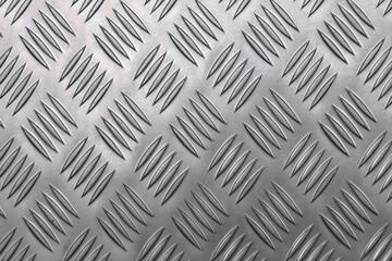 Aluminum industrial floor. Steel deck with anti-slip ledges.