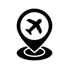 Obraz premium destination icon flat trendy popular simple