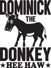 dominick the donkey hee haw.eps