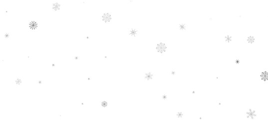 The winter background, falling snowflakes