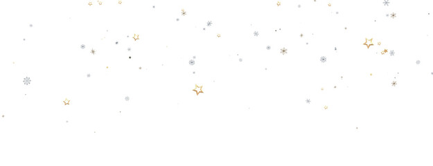 Winter christmas sky with falling snow.The winter background, falling snowflakes
