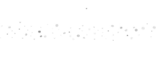 Christmas Card - Snowflakes Of Paper In Frame
