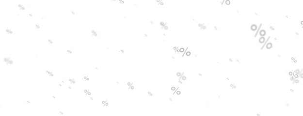 percent shopping digital in hand 3d.