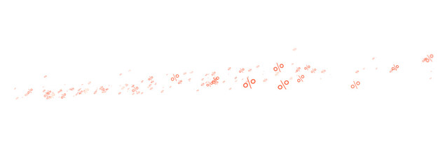 Obraz premium percent shopping digital in hand 3d.