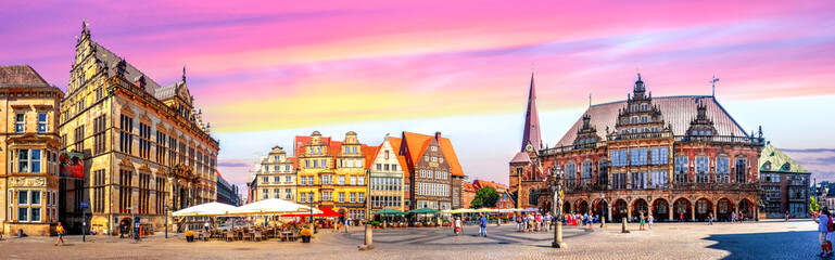 Marktplatz, Bremen, Deutschland 