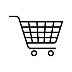 trolly icon flat trendy popular simple