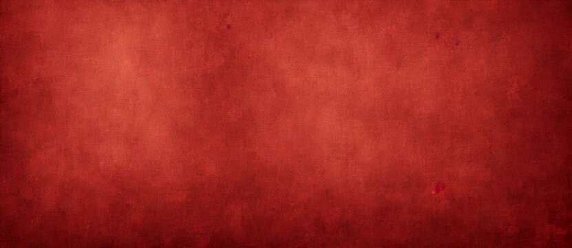 A Red Background That Looks Like A Painting, Magical Copyspace For Text Abstract Texture Background. Graphic Resource Overlay.