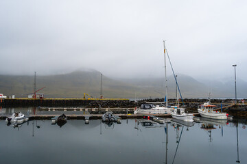 Fototapeta premium Landscape of the East Fjords (Iceland)