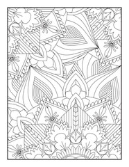 Mandala Coloring Pages, Floral Mandala Coloring Page, Flower Mandala Coloring Pages,