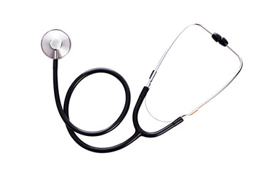 Medical equipment - stethoscope isolated on a transparent background. - Powered by Adobe