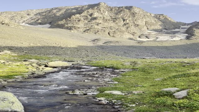 mountain landscape with river and mountains, kackar mountain, kackar, kackar national park, rize, ayder, kavrun