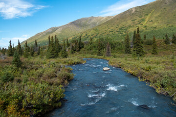 Fototapeta na wymiar Alaska landscape