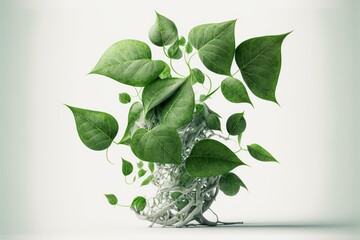 Ivy plant Generative AI artwork