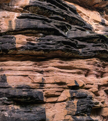 background or texture of sandstone of ocher colors