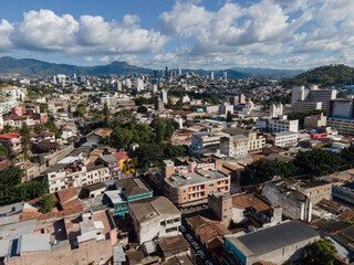 Fototapeta na wymiar Centro de Tegucigalpa, Honduras