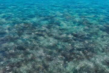Fototapeta na wymiar Abstract background picture of blue ocean, generative ai