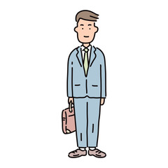 ビジネス_人物_男性_スーツ_全身