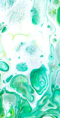 decorative colored background. brush strokes green, pink, blue, white, acrylic