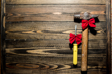 hammer and screwdriver, father's day