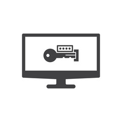 Computer Password Lock Icon
