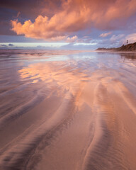 Sand patterns in Encinitas CA