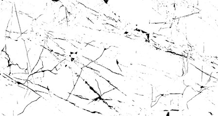 Scratched and Cracked Grunge Urban Background Texture Vector. Dust Overlay Distress Grainy Grungy Effect. Distressed Backdrop Vector Illustration. Isolated Black on White Background. EPS 10.