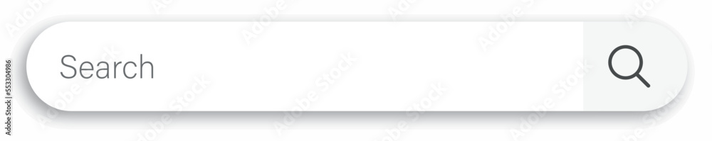 Poster search bar icon. flat design style. vector illustration isolated on transparent background. vector 1
