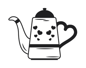 Obraz premium teapot icon design