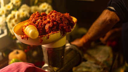 Minced meat for sausages