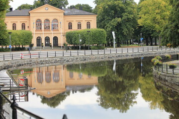 Rathaus in Sweden Vasteras city.