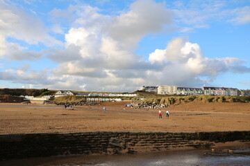 Summer holidays in Bude Cornwall, England Great Britain