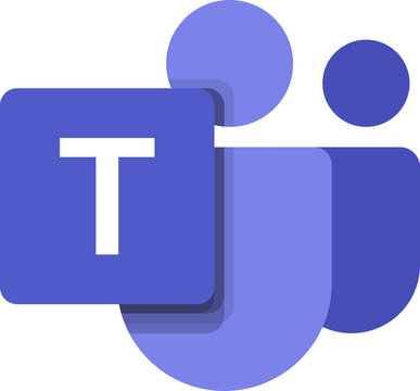 Microsoft Teams Logo Or Icon. Remote Working Application Symbol. Vector