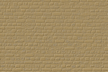 Digitally embossed image of a brick wall