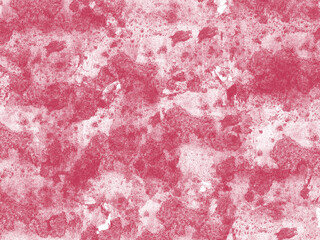 Digital illustration in color of the year 2023 viva magenta. Abstract mixing of colored liquid paints